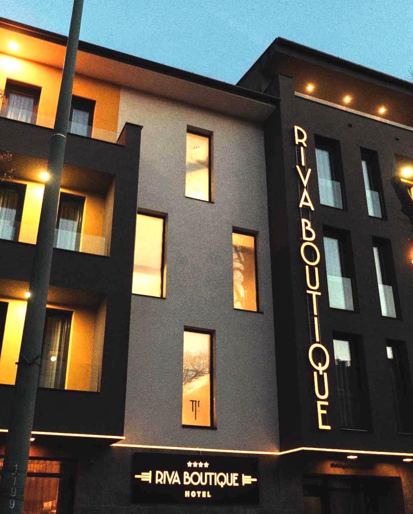 Riva Boutique Hotel セゲド エクステリア 写真